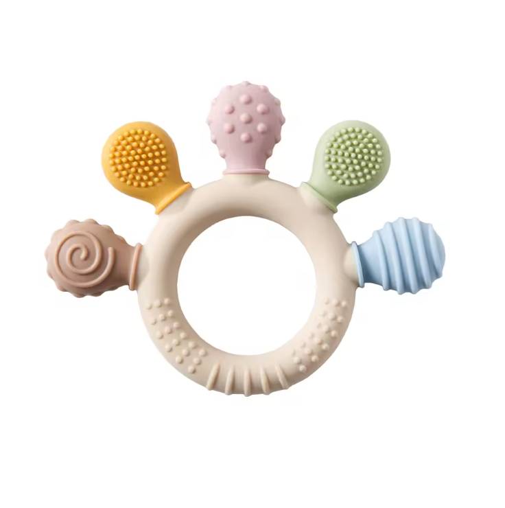 Silikon Beißring für Babys Sanft, sicher & BPA-frei Perfekte Linderung während der Zahnung