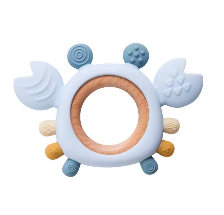 Silikon Beißring für Babys Sanft, sicher & BPA-frei Perfekte Linderung während der Zahnung