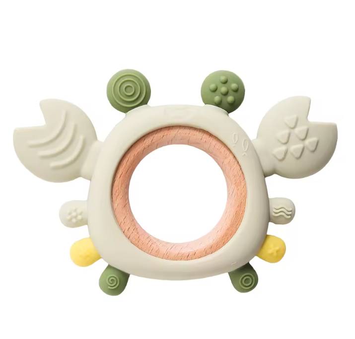 Silikon Beißring für Babys Sanft, sicher & BPA-frei Perfekte Linderung während der Zahnung