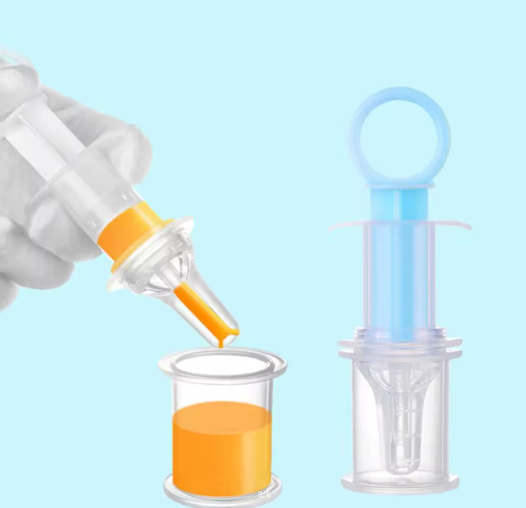 3 teiliges Baby-Medikamentenspender-Set Sanftes und einfaches Verabreichen von Medizin