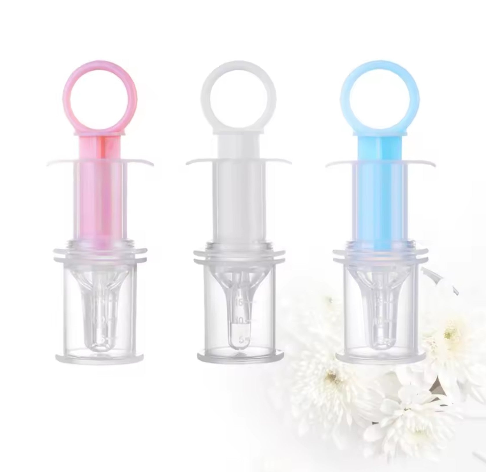 3 teiliges Baby-Medikamentenspender-Set Sanftes und einfaches Verabreichen von Medizin