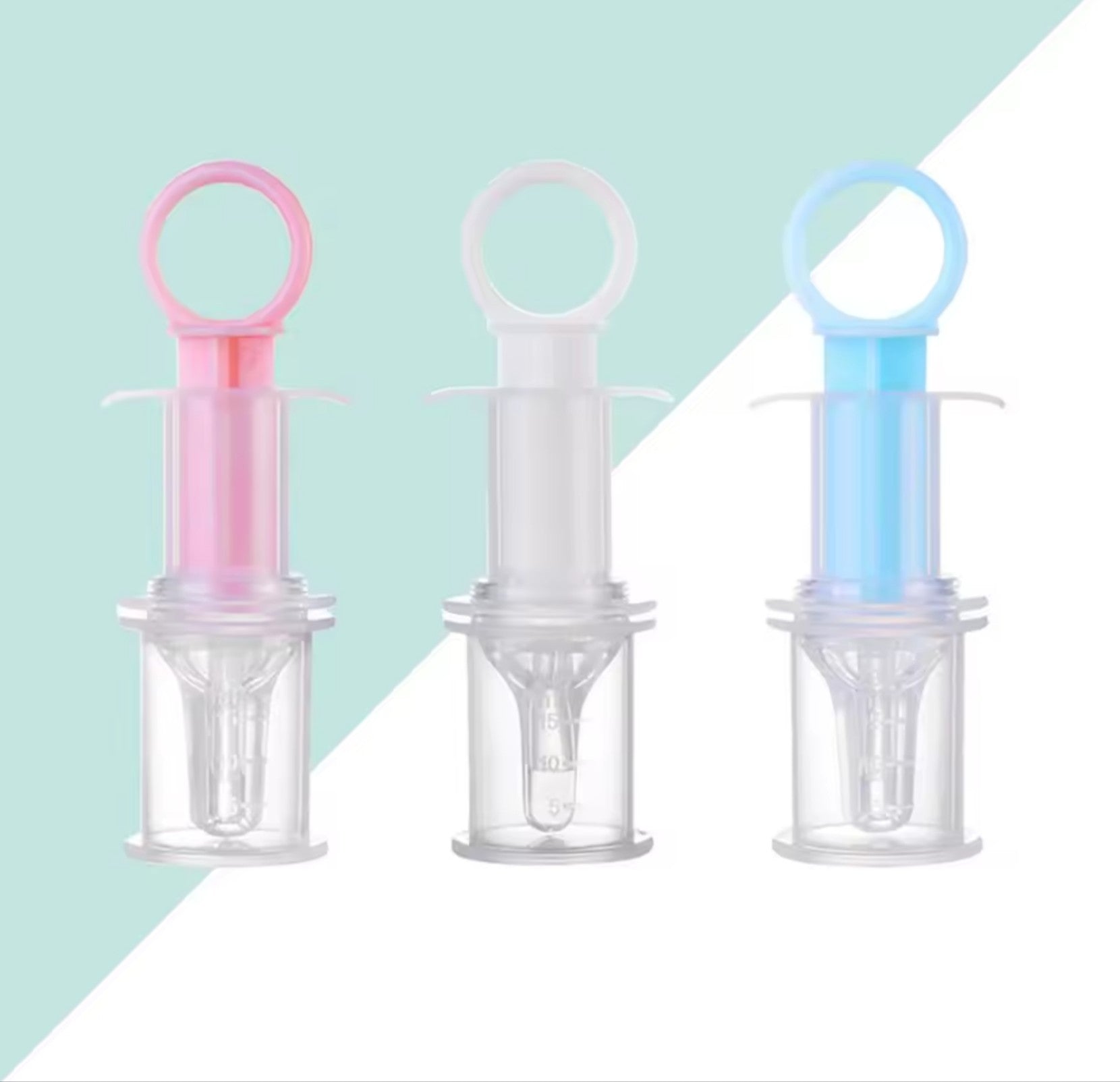 3 teiliges Baby-Medikamentenspender-Set Sanftes und einfaches Verabreichen von Medizin